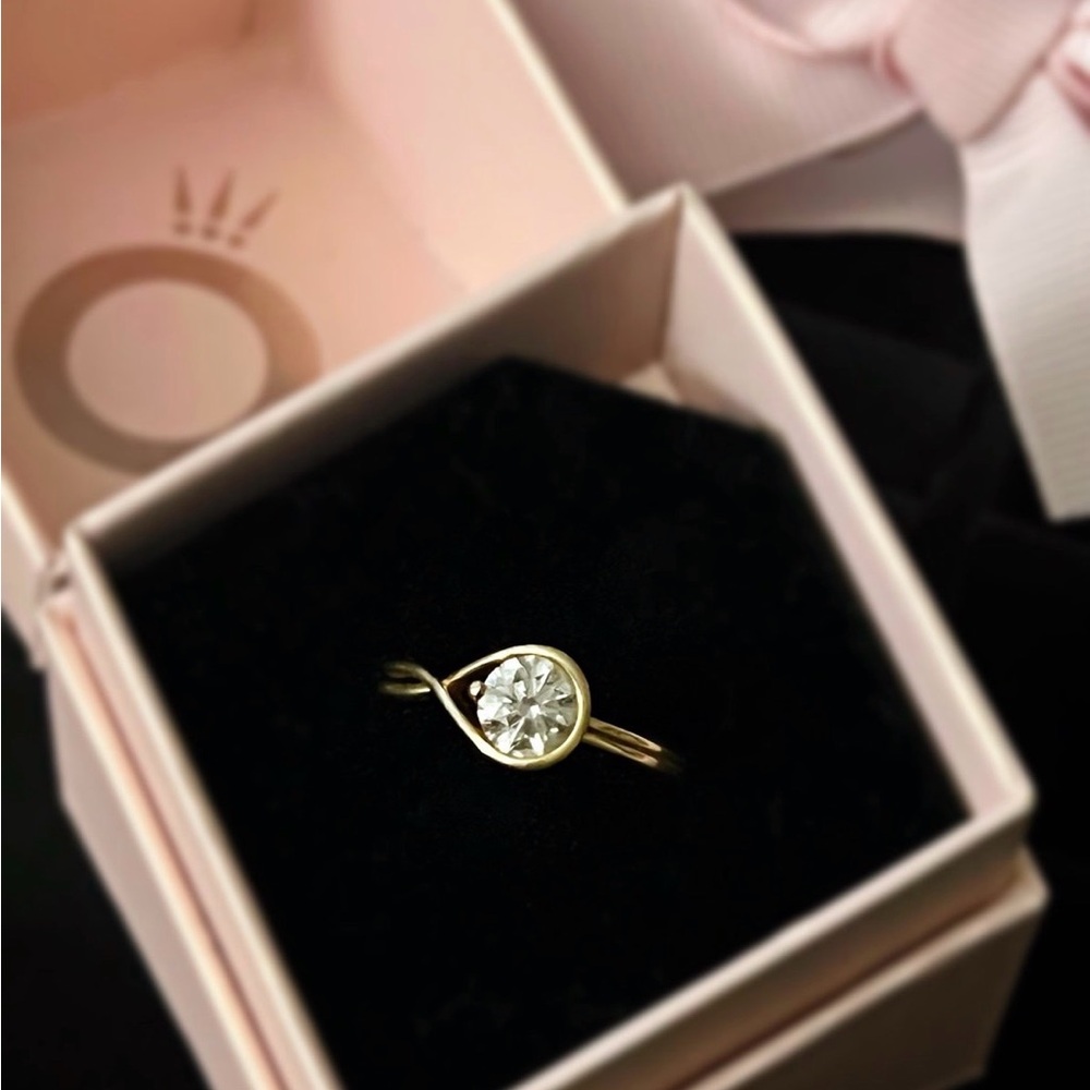 Pandora Infinite 14k Gold Lab-grown Diamond Ring 1ct